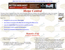 Tablet Screenshot of memecentral.com